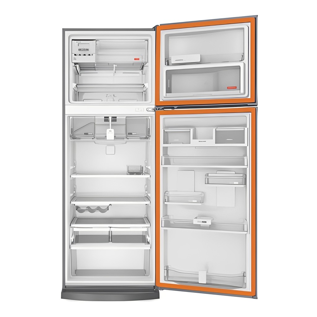 Jogo Borracha Gaxeta Geladeira para Dako Redk40 118x57 | 57x48