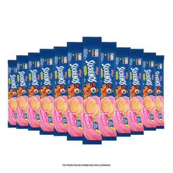 Combo Biscoito Recheado Sucrilhos Morango 85g 12 unidades