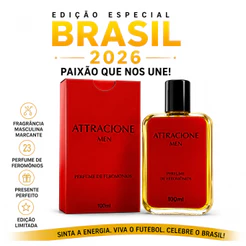 Perfume Atracione Men 100 ml Perfume Masculino Excelente Fragancia