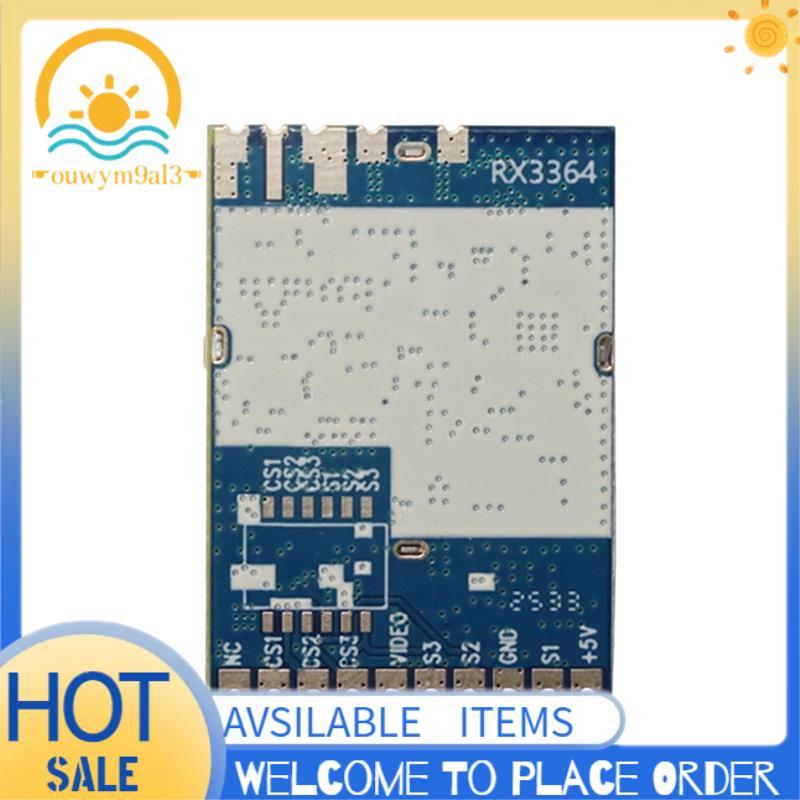 Módulo RX3364 3.3G VRX 3060-3500MHz Receptor De Áudio E Vídeo Sem Fio Para FPV RC Kit Eletrônico De Drone DIY