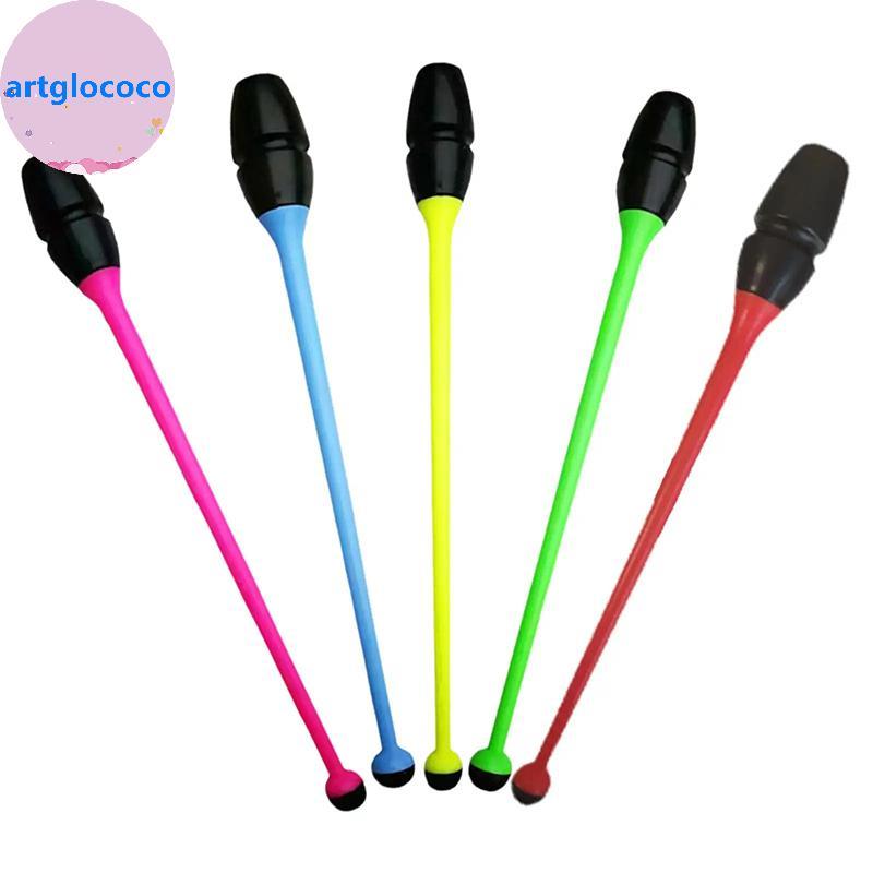 Artglococo 36/41cm Barra De Ginástica Rítmica Sti Equipamento De Treinamento Ritmo Fitness Crianças BR