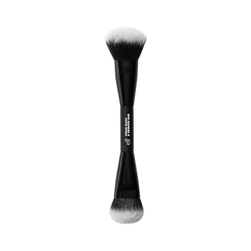 Elf Blush Creme & amp ; Pincel Bronzer Duo , De Maquiagem 2 Em 1 Para Mistura Fórmulas De Camadas , Cria Brilho Sem Cost