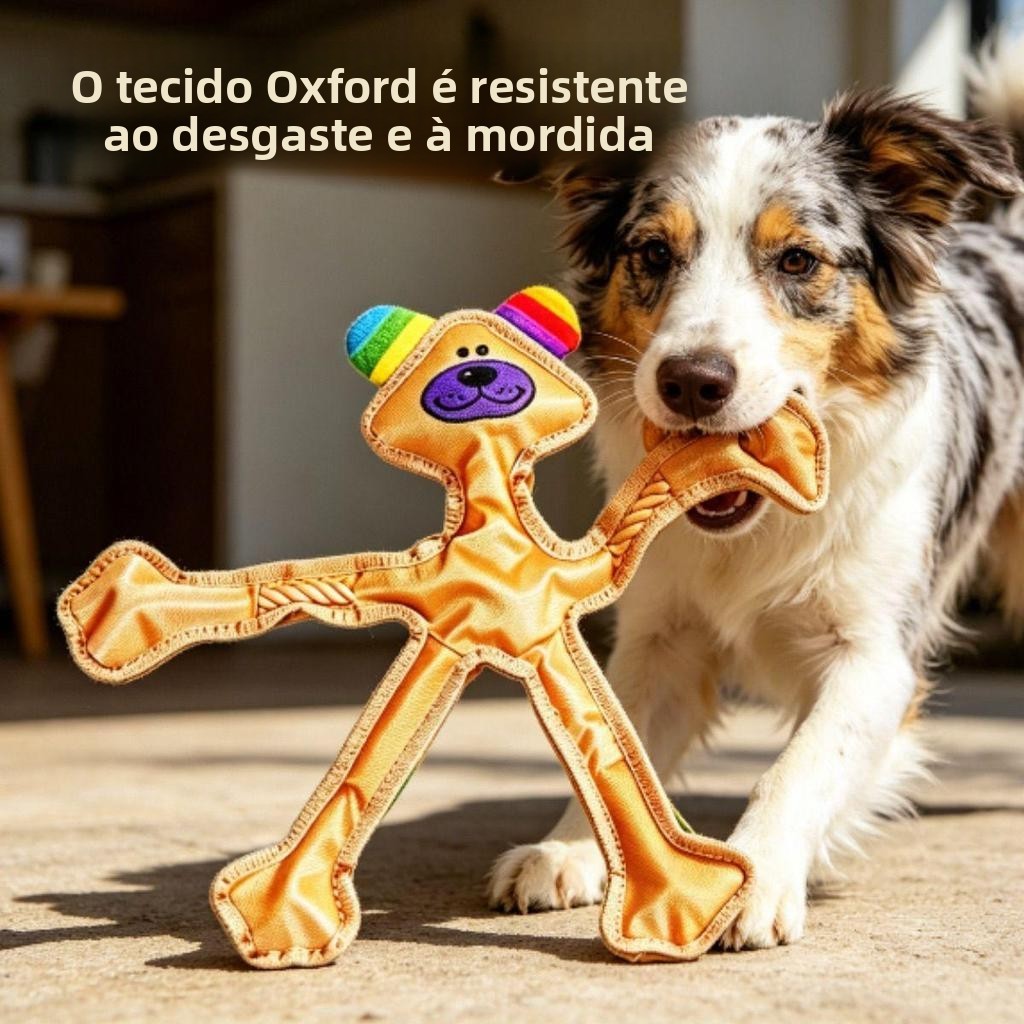 Cão limpeza dentes resistente à mordida nó brinquedo molares aliviar o tédio grandes cães pequenos rebocadores de guerra