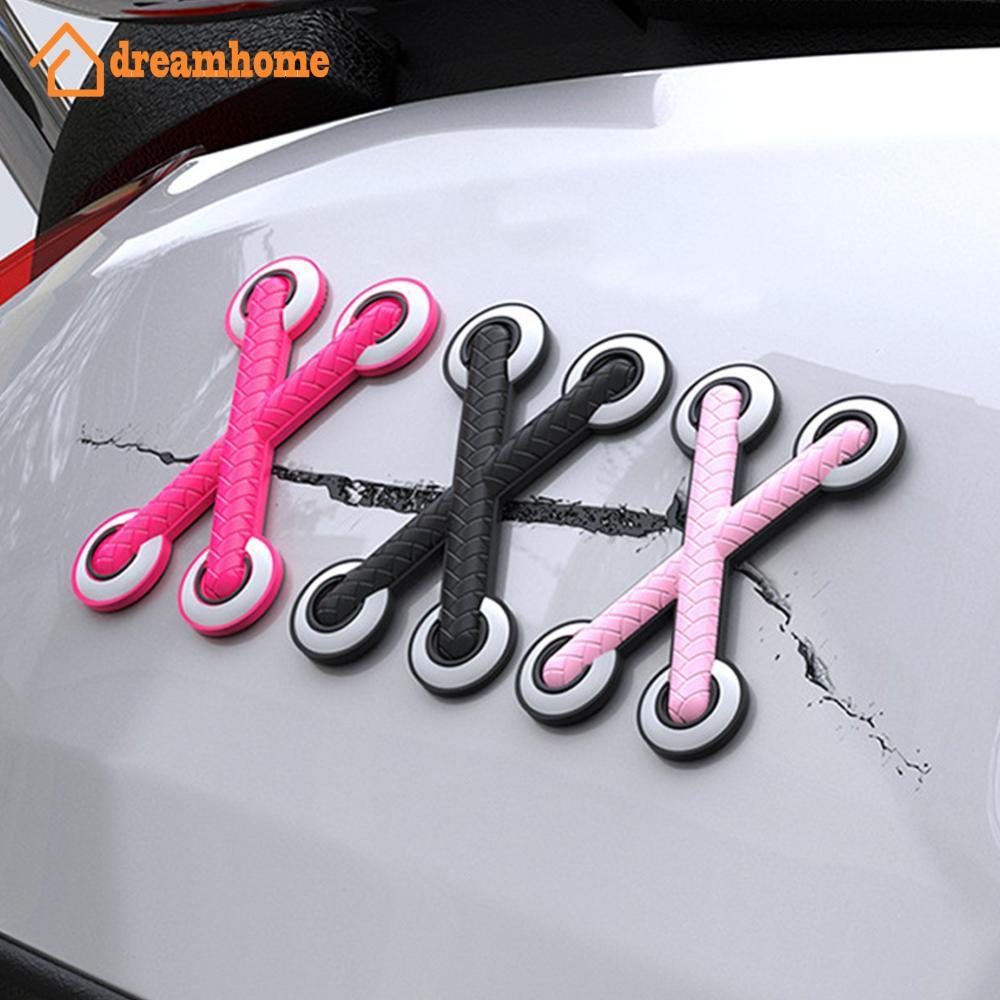 DREAMHOME Carro Motocicleta Decalques Adesivo Decorativo Vinil Engraçado Cruz Cadarços Para Meninas Capacetes Das Mulher