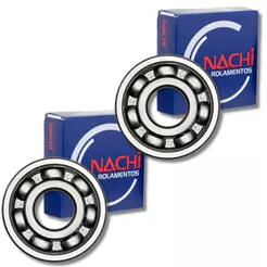 Par Rolamentos Virabrequim Pcx 150 2013-2016 (Direito / Esquerdo) Original Nachi