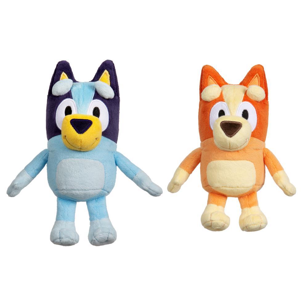 Kit Pelúcia Infantil Bluey 20cm - Bluey + Bingo