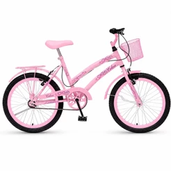 Bicicleta Infantil Celina Aro 20 Com Cestinha E Garupa Colli