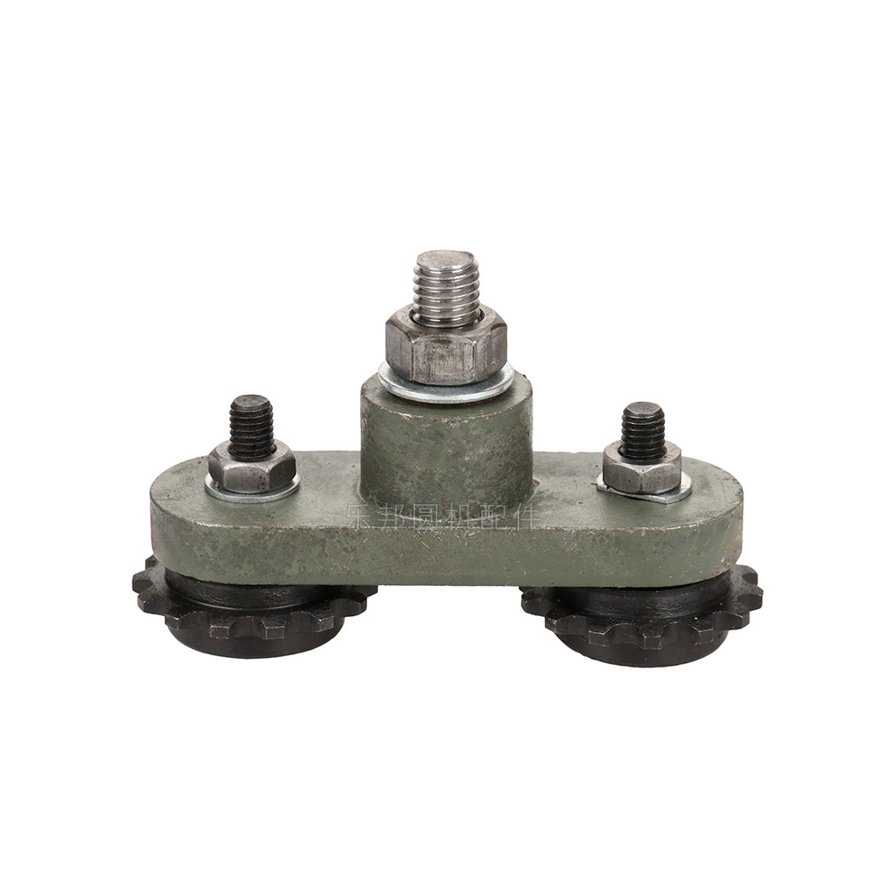 Rolo de pano corrente dupla grande máquina redonda engrenagem Lebang tricô acessórios para máquina de jardim