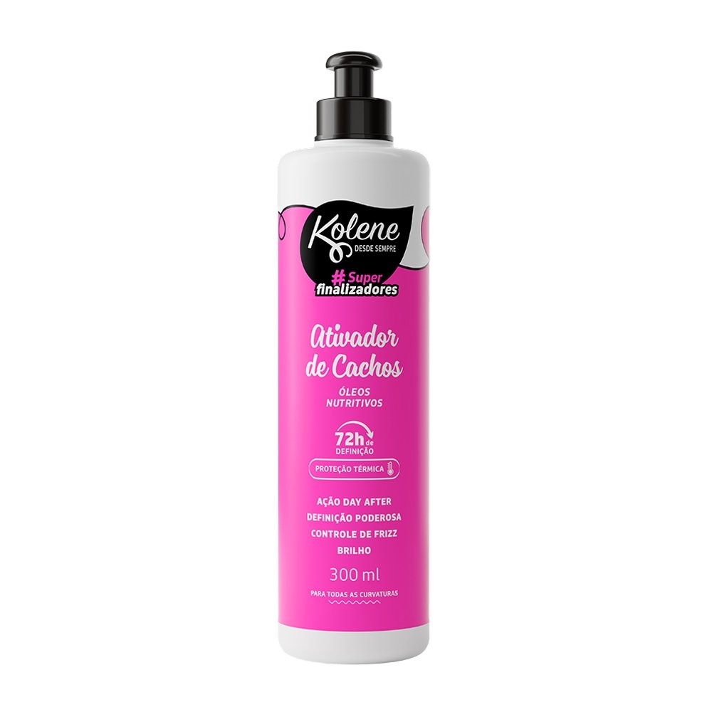 Ativador de Cachos Kolene Superfinalizadores 300ml em Oferta na Shopee