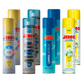 Kit Jimo 2x Limpa Vidros Box Desengordurante Superfícies em Oferta na Shopee