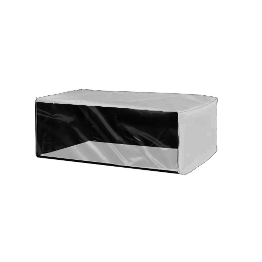 Capa Impressora Silhouette Curio 2 L62cm P51cm A24cm Branca Frente Transparente