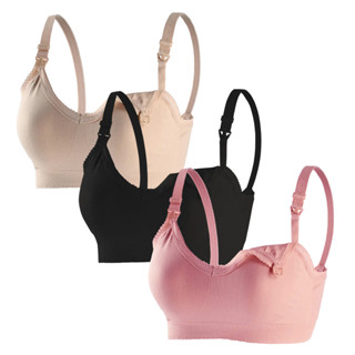 Kit 3 Sutiã Amamentação Reforçado Bojo Flexível Gestante em Oferta na Shopee