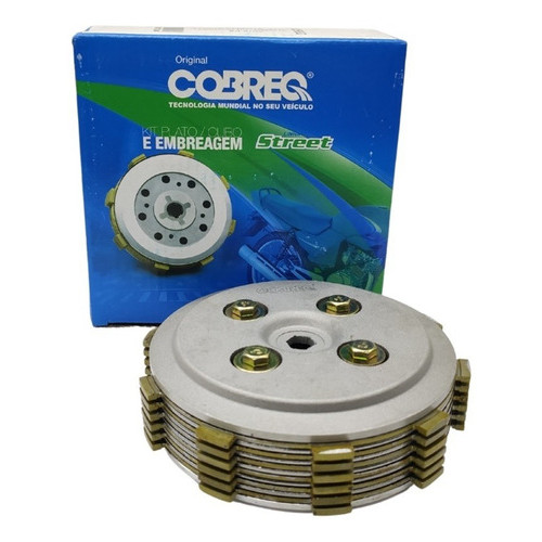 KIT EMBREAGEM COMPLETA COBREQ YAMAHA FAZER 250 LANDER 250 TENERE 250 em Oferta na Shopee