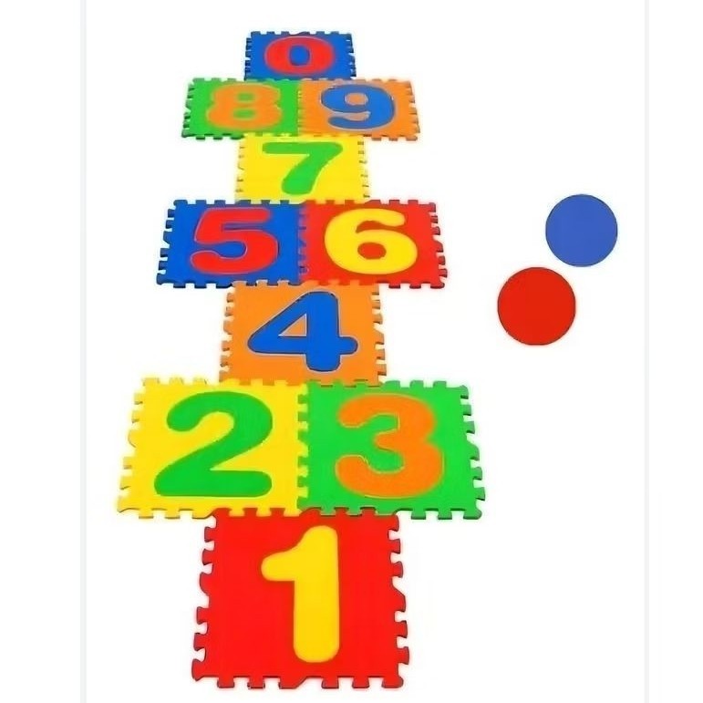 Amarelinha Antiderrapante Tatame 5mm para escolas, creches, crianças em Oferta na Shopee