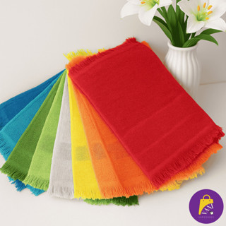 Kit 10 Toalhas Social De Boca Com Franja Para Bordar Escolar Mão Lavabinho Toalhinha em Oferta na Shopee