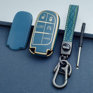 Para Capa De Chaveiro JEEP TPU Cherokee , Renegade , 200 , 300 RAM Fiat Recortes De Botão Challenger , Design Elegante A em Oferta na Shopee