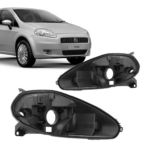 Par Carcaça Farol Punto 2007 2008 2009 2010 2011 2012 Arteb em Oferta na Shopee