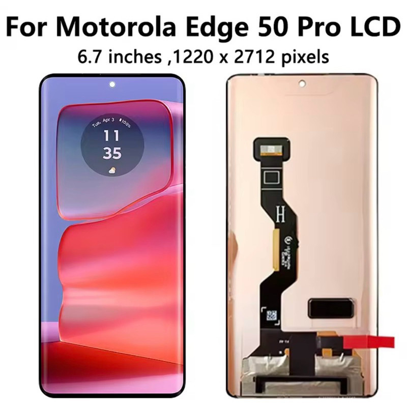 Tela Lcd Original Para Motorola Edge 50 Pro Pronto Entrega + Película De Vidro