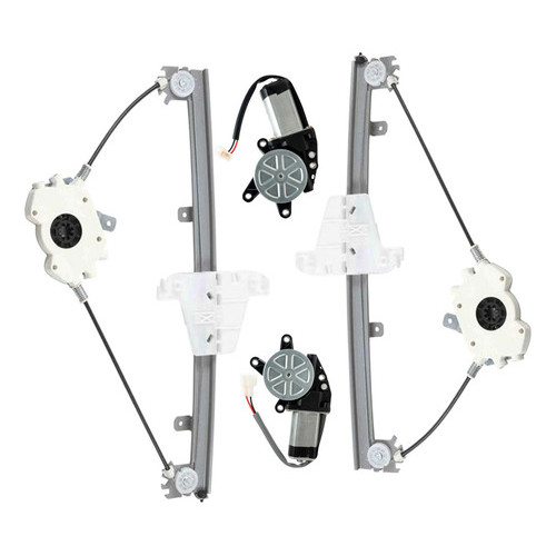 Par Máquina Elevador Vidro Com Motor Dnt Fox 2 Portats Após 2003