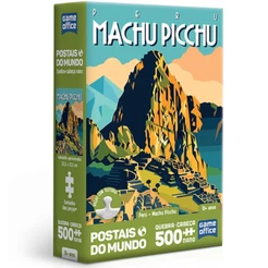 QUEBRA CABEÇA NANO PERU MACHU PICCHU POSTAIS DO MUNDO 500 PEÇAS PEQUENA TOYSTER PUZZLE PAISAGEM INCA