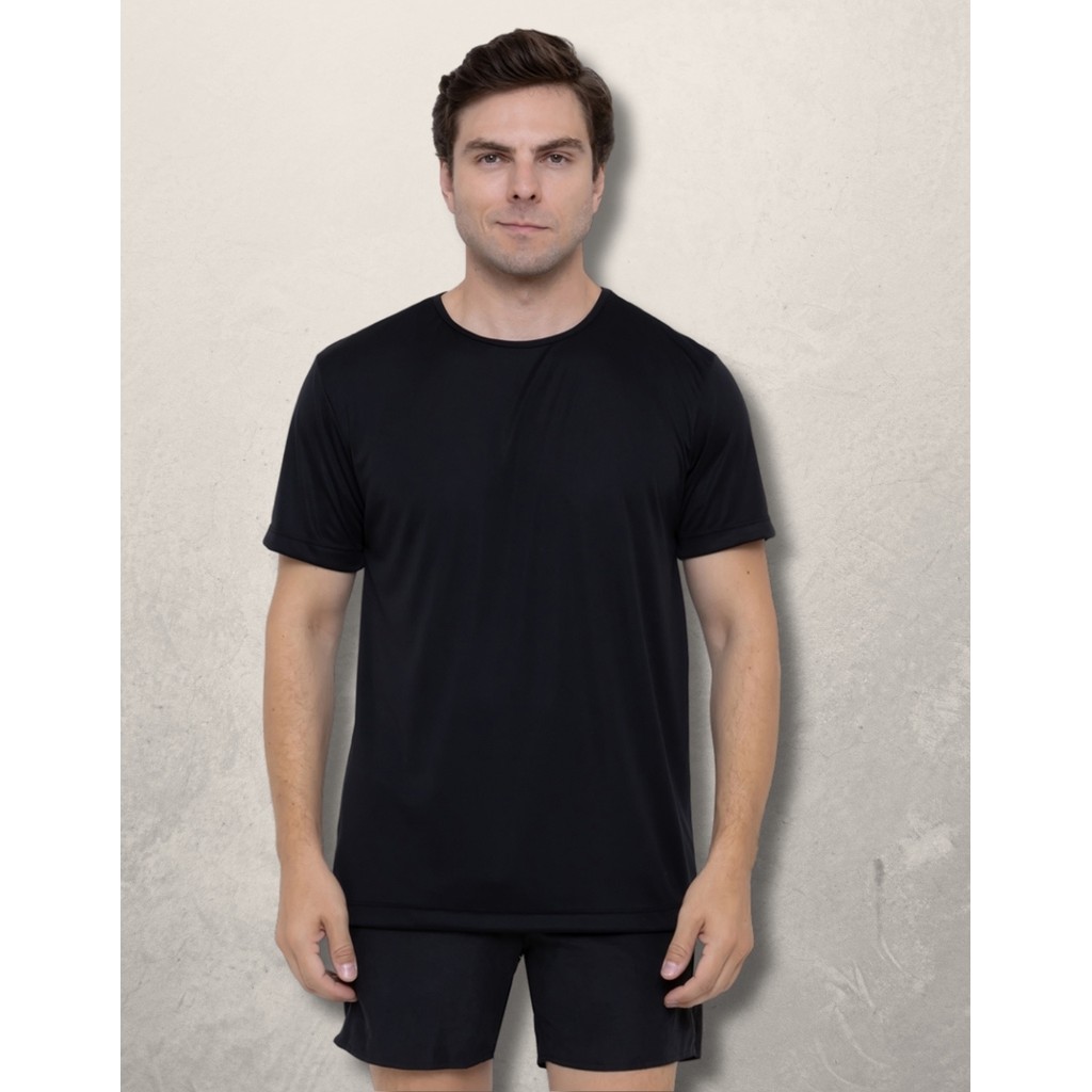 Camiseta Masculina Dry Proteção Solar UV50 Térmica Anti Suor Academia Esporte Basica Lisa Nao Amassa em Oferta na Shopee