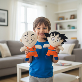 Kit Goku Kuririn Pelúcia Anime Dragon Ball 26 cm-alt pronta entrega presente em Oferta na Shopee