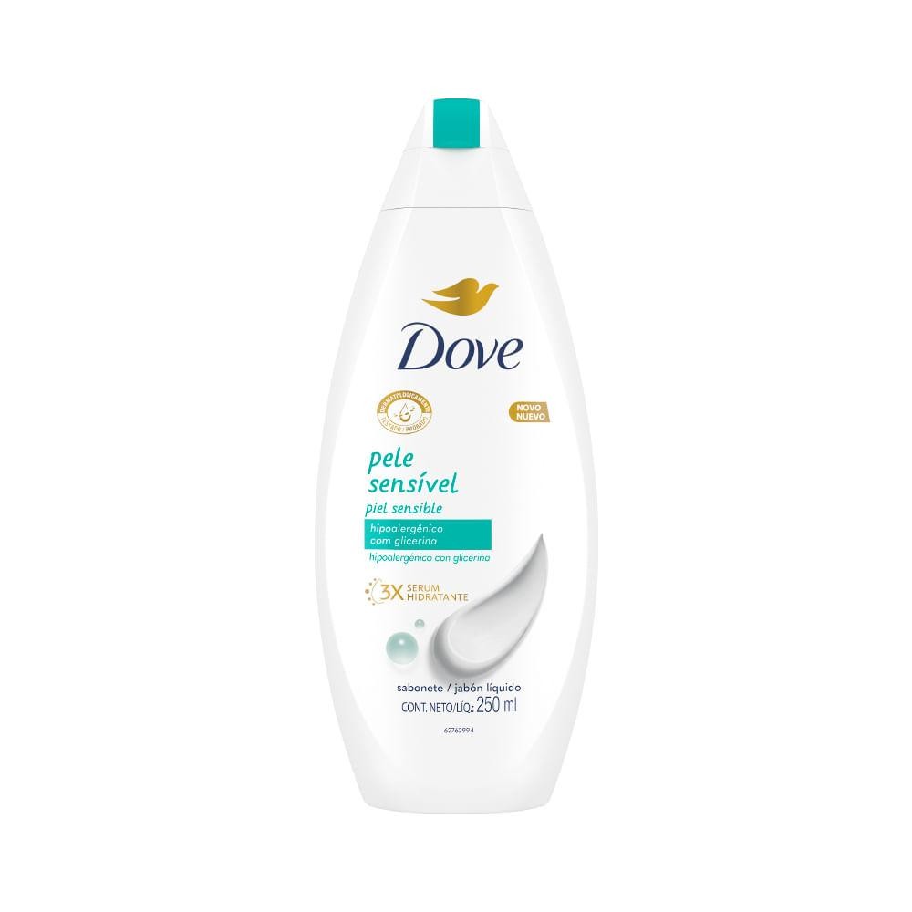 Sabonete Dove Liquido 250Ml Pele Sensível em Oferta na Shopee