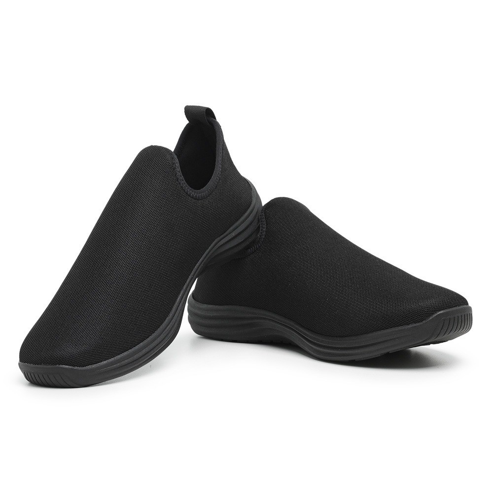 Tênis Slip On Ortopédico Esporão Academia Palmilha De Gel Promoção Envio Imediato — imagem 2 de 2