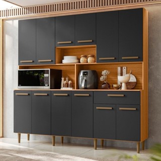 Armário para Cozinha 12 Portas 1 Gaveta Clarice em Oferta na Shopee