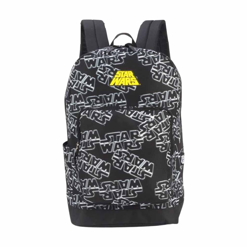 Mochila Escolar De Costas Juvenil Star Wars Preto Com Alça Juvenil Infantil Luxcel