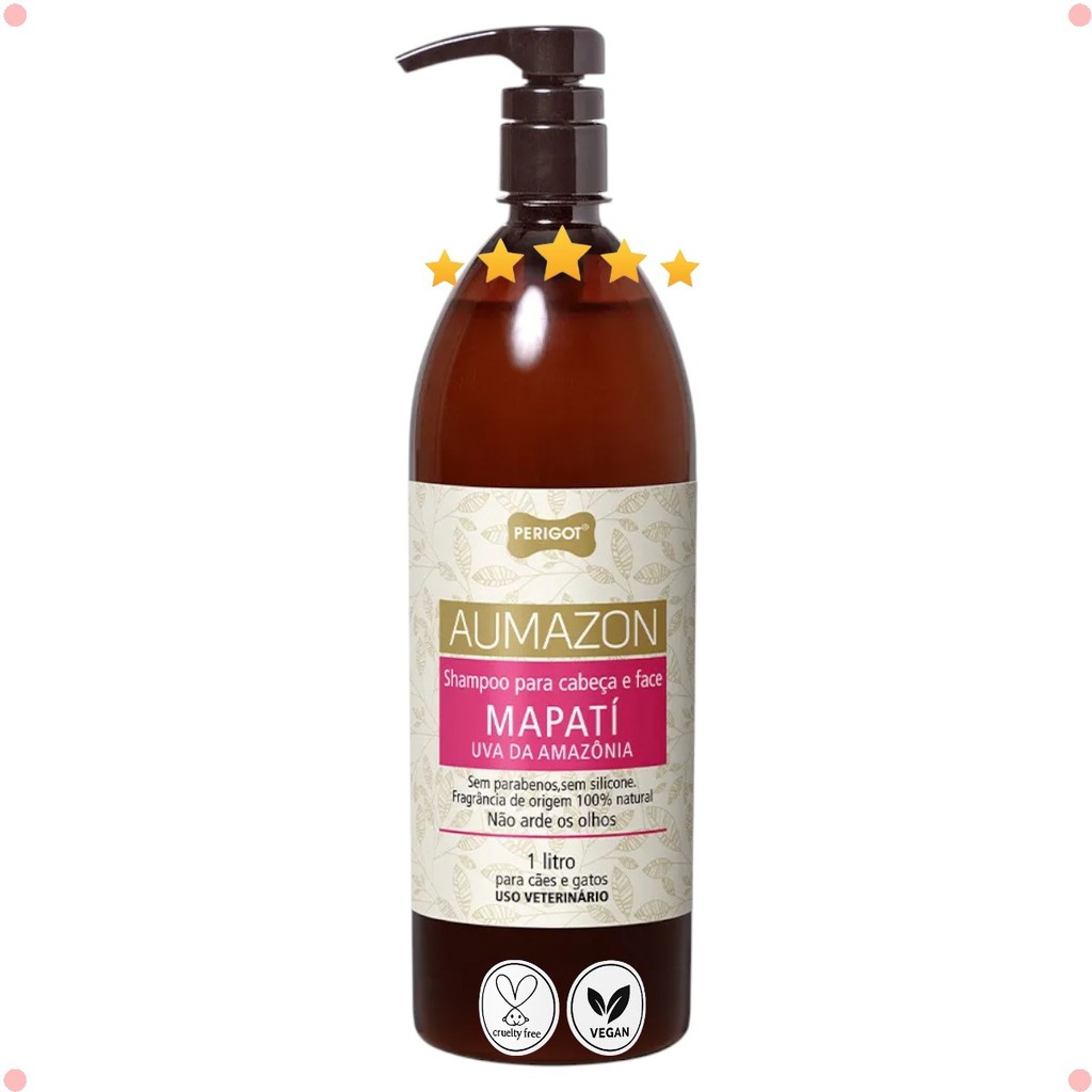 Shampoo Cabeça E Face Mapati Perigot 1l não Arde Os Olhos