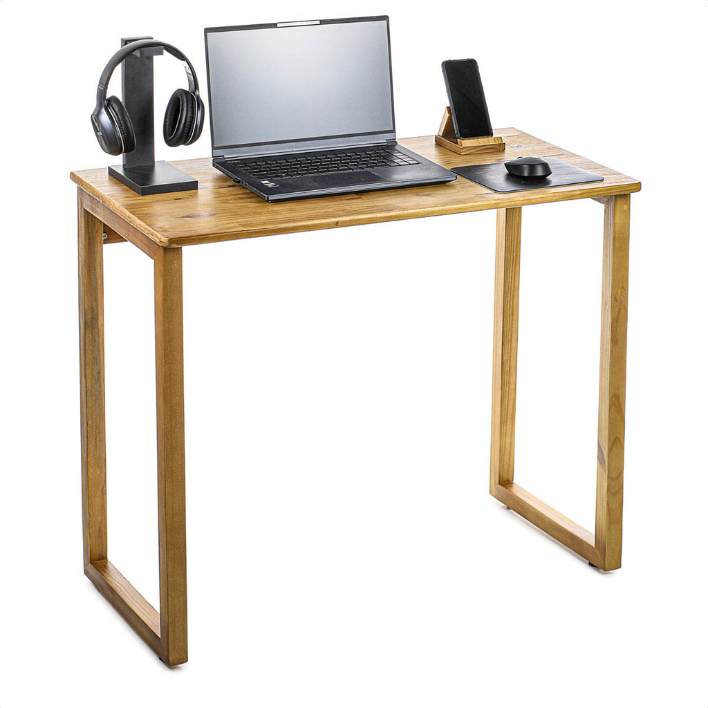 Escrivaninha Mesa Quarto Mesa De Estudos Home Office Escritório Consultório Pés Niveladores Confortável