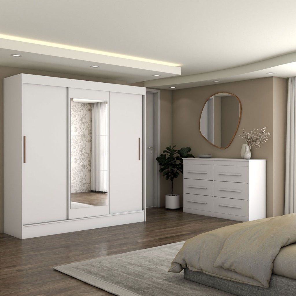 Cômoda Espelhada: Onde Comprar | BuscaProdutos