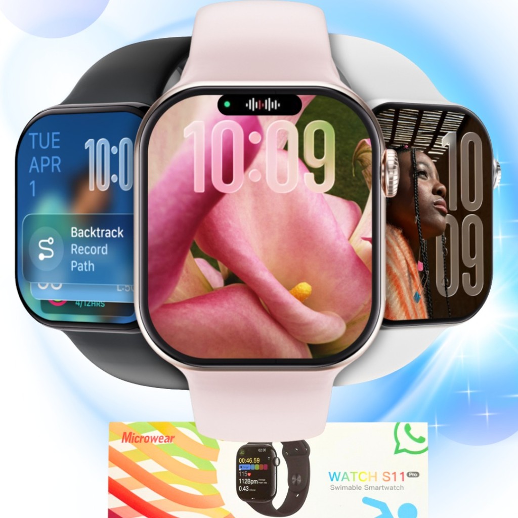 Relógio Smartwatch S11 PRO Microwear Serie11 47mm lancamento 2025 Tela AMOLED ChatGpt GPS Chamada em Oferta na Shopee