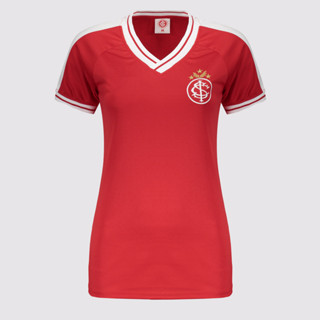 Camisa Internacional Victory Feminina Vermelha em Oferta na Shopee