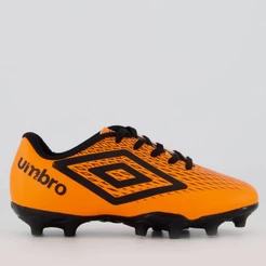 Chuteira Umbro X-Diamond Campo Juvenil Laranja