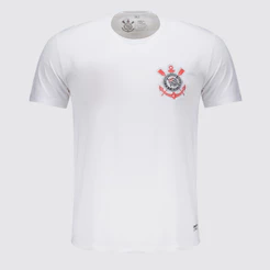 Camisa Corinthians Brasão Dry Branca
