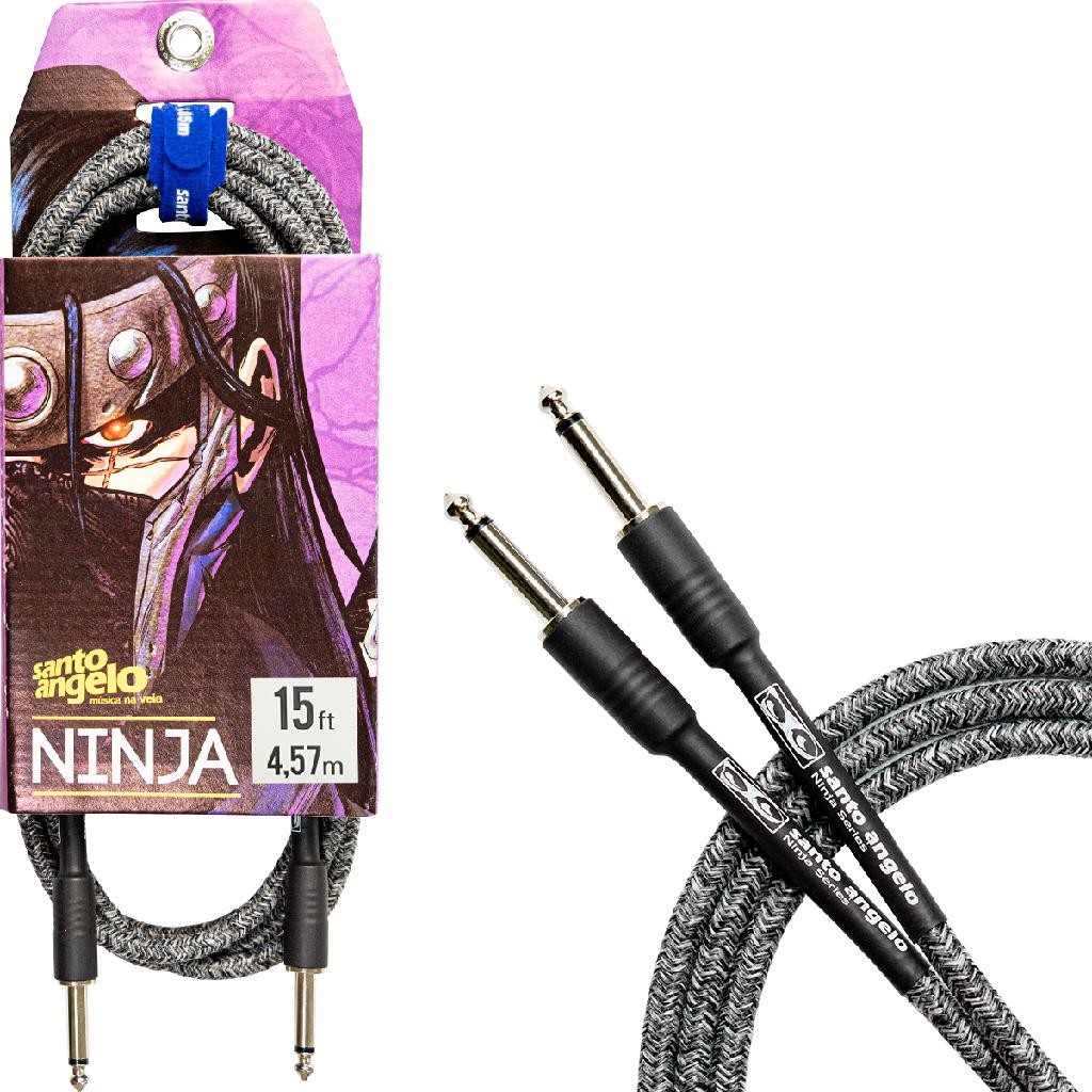 Cabo Santo Angelo Ninja TX Jeans Preto 4,57m P10 Reto 15FT