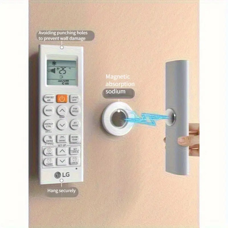 Organizador Magnético de Parede Sem Furação para Controles, Chaves e Itens Pequenos em Oferta na Shopee