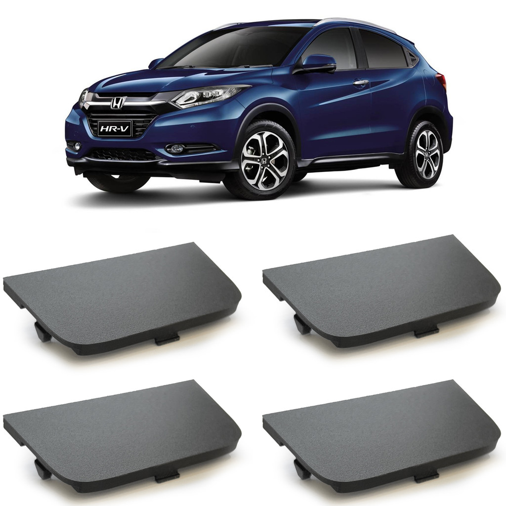 Kit 4 Tampa Parafuso Puxador de Porta Maçaneta Honda HRV 2016 2018 2019 2020 2021