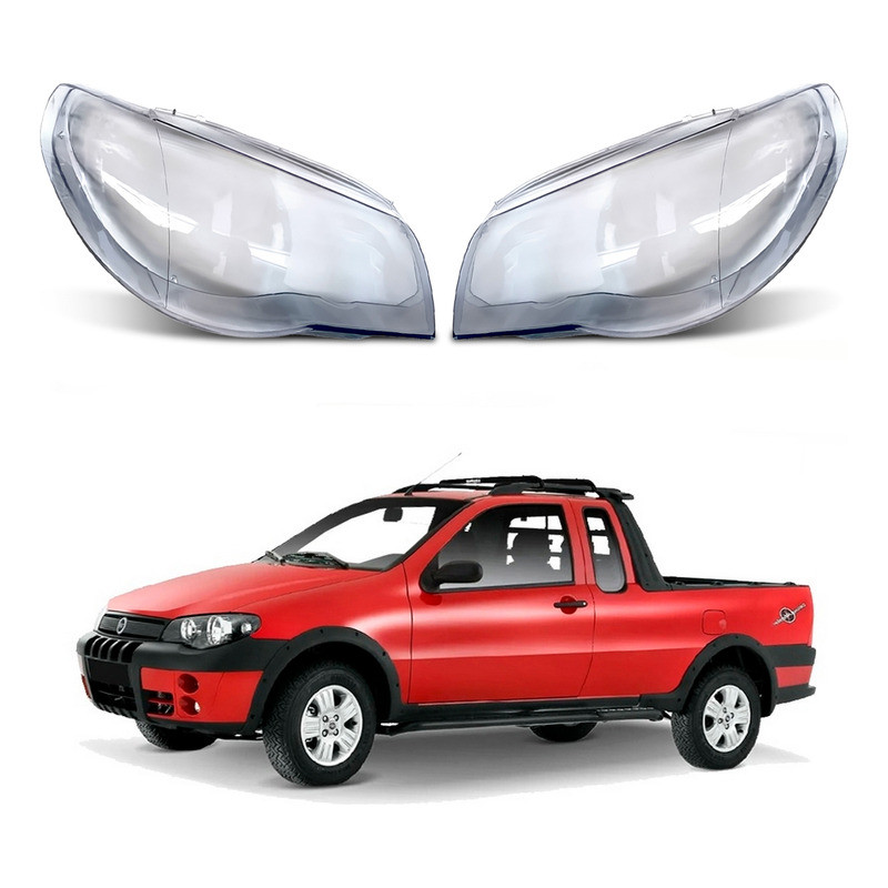 Par Lente Farol Dianteiro Strada Adventure 1.8 2005 A 2010 em Oferta na Shopee