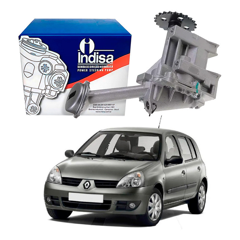 Bomba Oleo Motor Indisa Clio 1.6 16v 2004 A 2009 em Oferta na Shopee