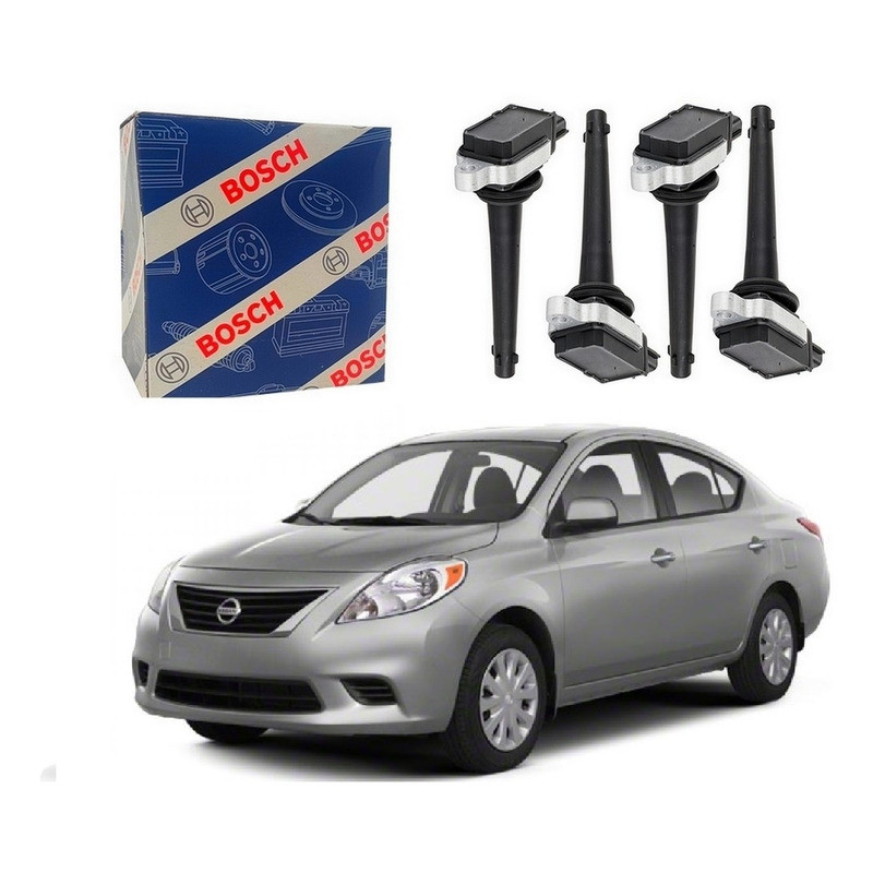 Bobina De Ignição Bosch Versa 1.6 16v 2012 A 2014 em Oferta na Shopee