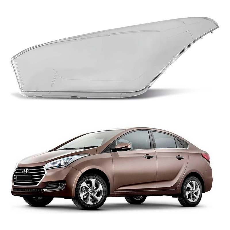 Lente Do Farol Lado Esquerdo Hb20s Sedan 1.0 1.6 2016 A 2019
