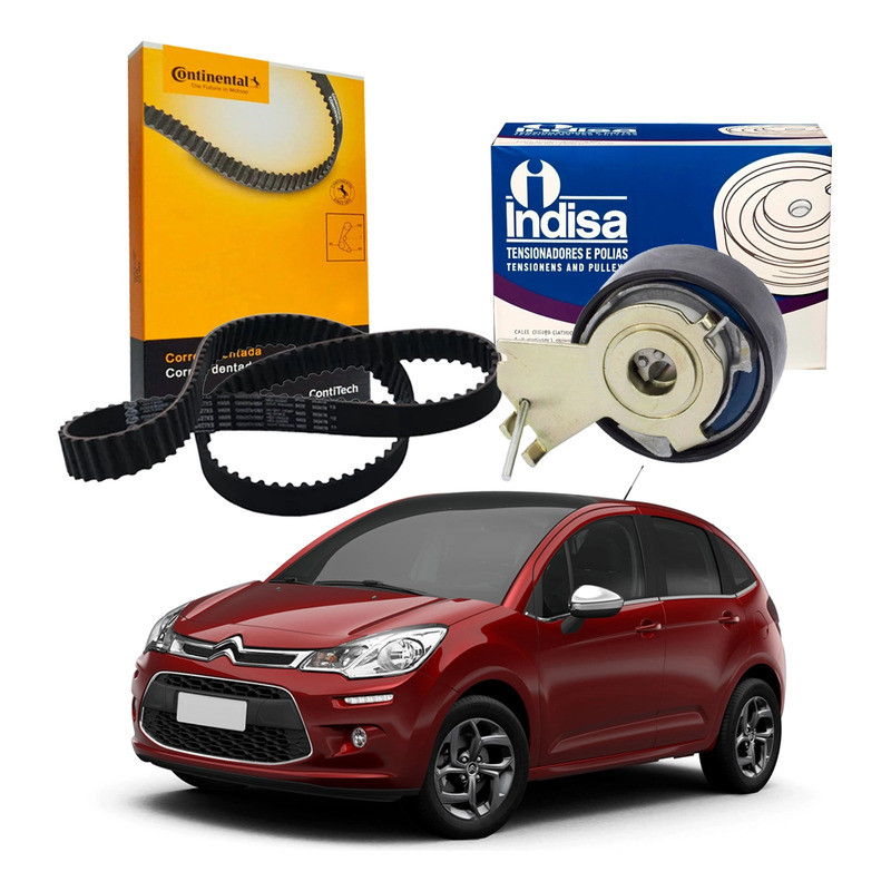 Kit Correia Dentada Tensor Citroën C3 1.5 8v 2012 A 2016