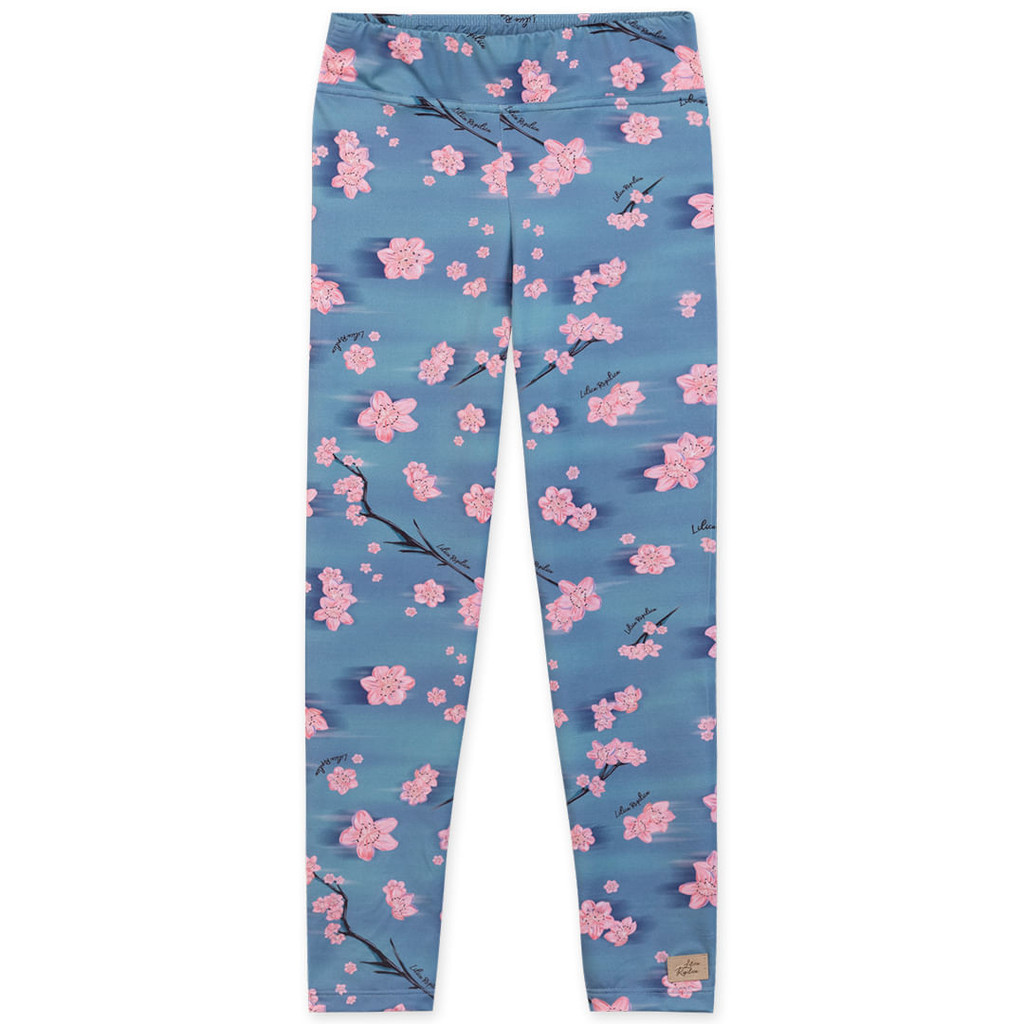 Calça Legging Thermo Dry Floral Infantil Feminina Lilica Ripilica em Oferta na Shopee
