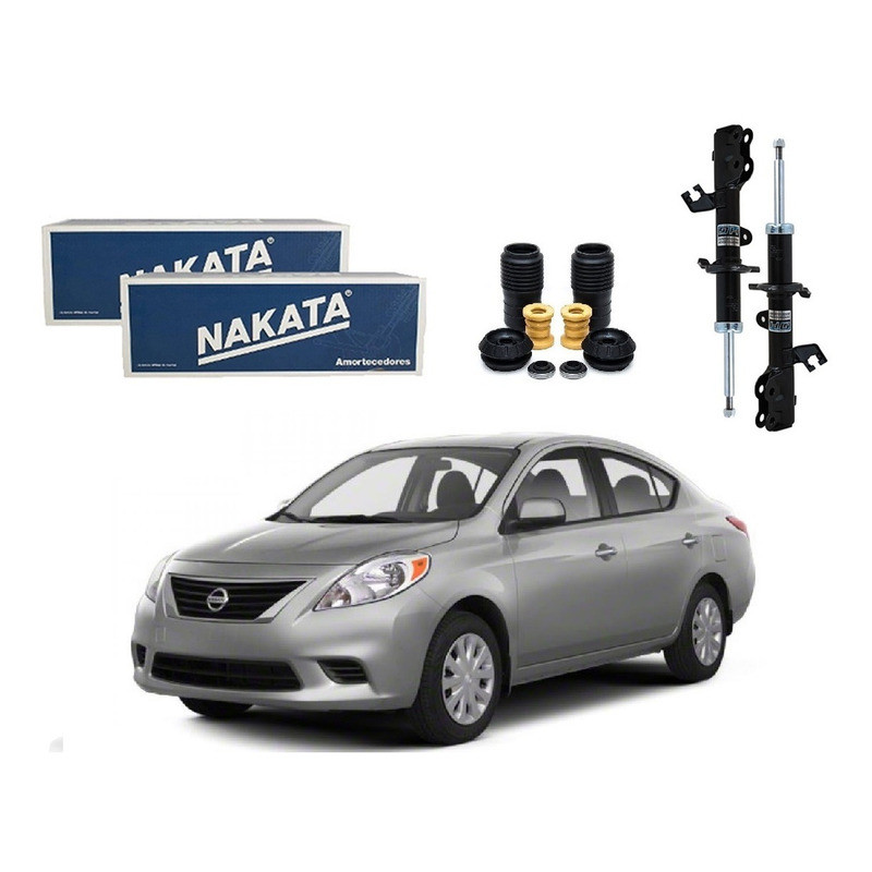 Kit Amortecedor Dianteiro, Versa 1.6 2012 A 2014