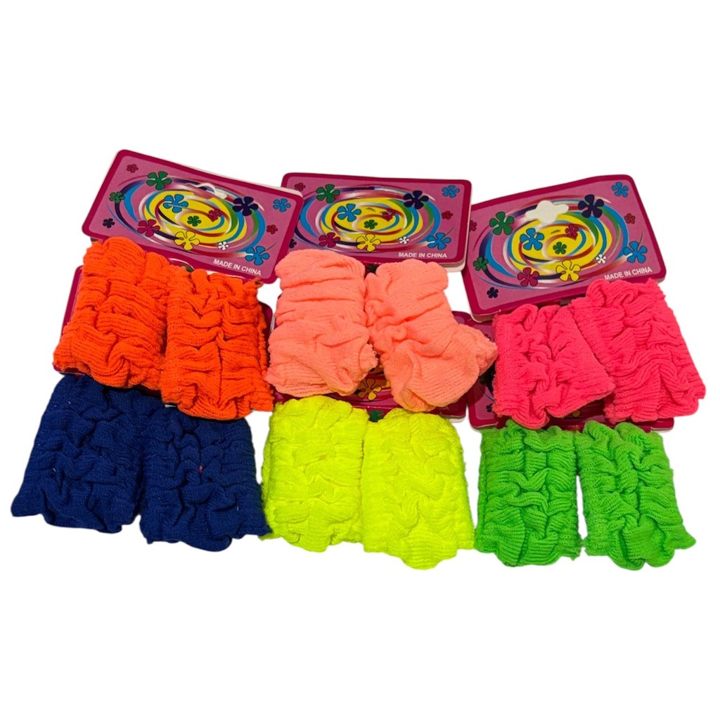 KIT 6  Elástico De Cabelo Grande Cor Neon  Acessórios Xuxinha Para Cabelo