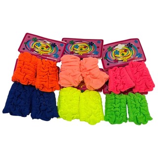 KIT 6  Elástico De Cabelo Grande Cor Neon  Acessórios Xuxinha Para Cabelo