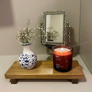 Bandeja Decorativa 30x19 P/ Bancada Mesa Festa Entre Outros Bandejinha Rústica Madeira Artesanal Porta Doces em Oferta na Shopee